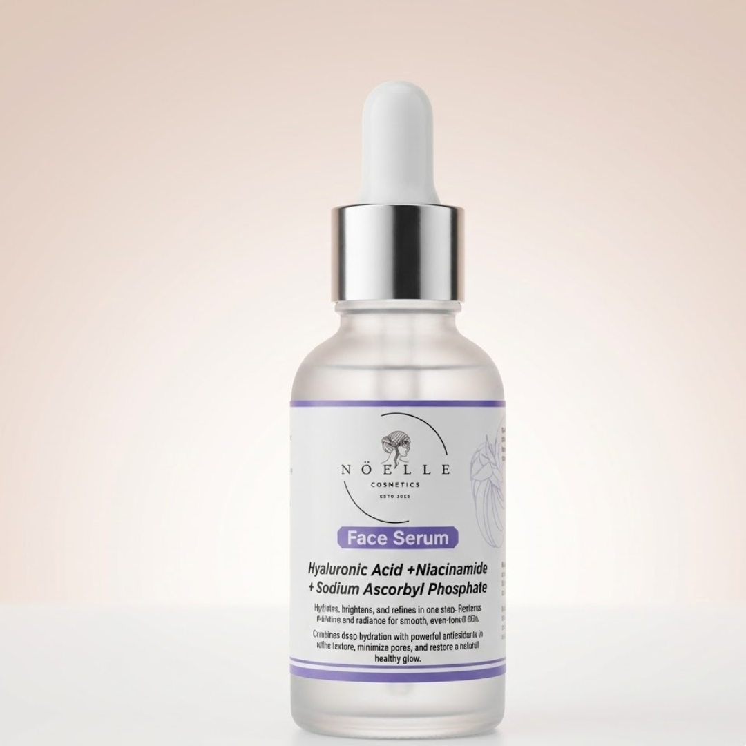 Face Serum Hyaluronic Acid +Niacinamide + Sodium Ascorbyl Phosphate